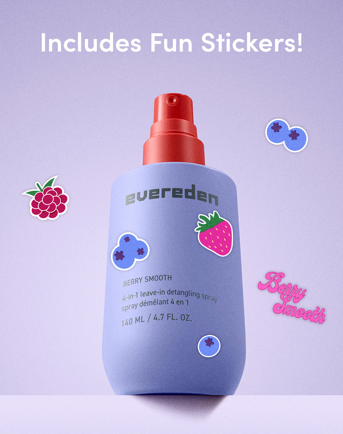 Kids Berry Smooth 4-in-1 Leave-In Detangling Spray - Image 10