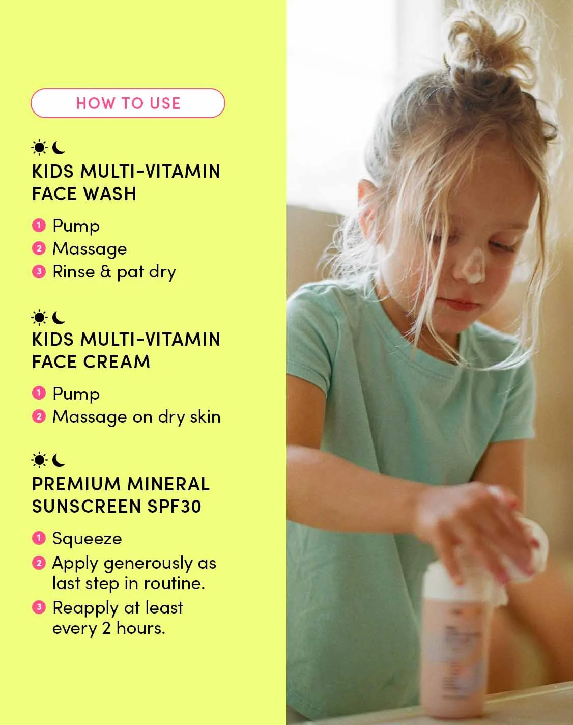 Kids Daily 1-2-3 Routine (Melon & Pomelo) - Image 8