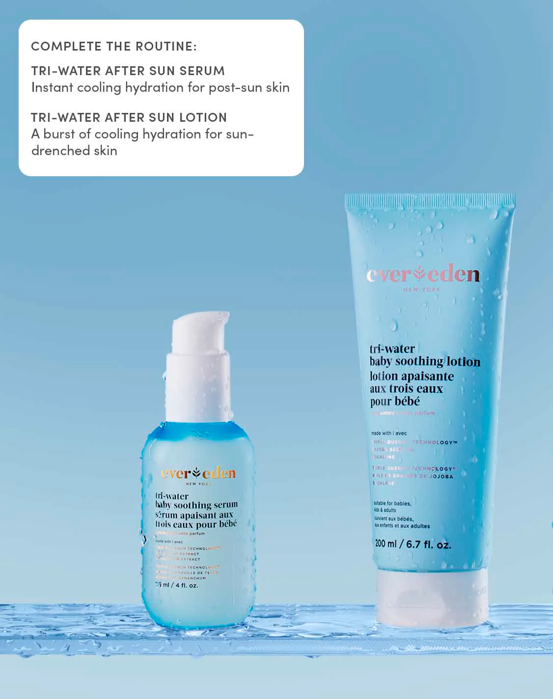 Kids Tri-Water After Sun Lotion - Image 6